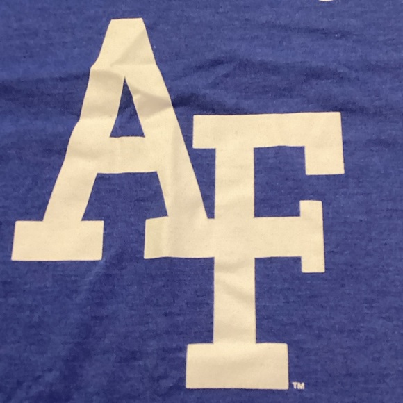 Nike Blue Tee with White Graphics - Picture 2 of 6